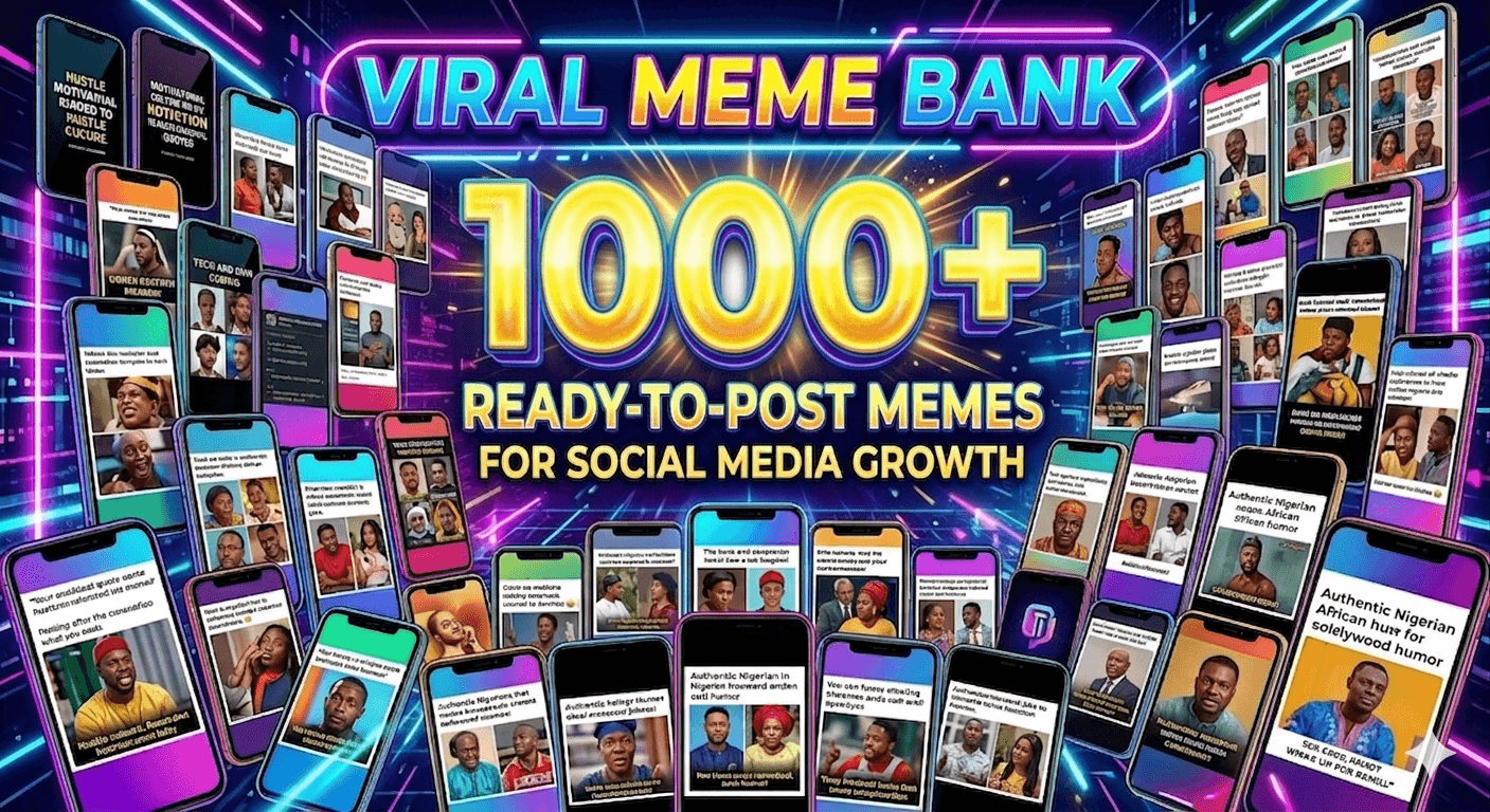 Viral Meme Bank — 1000+ Ready-to-Post Meme Clips